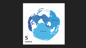 Ilustrasi pembentukan samudera