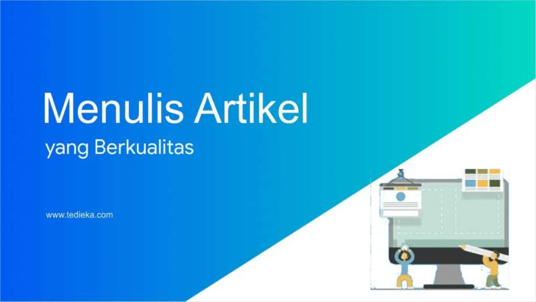 menulis artikel berkualitas