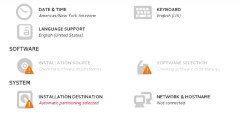 install centos 7