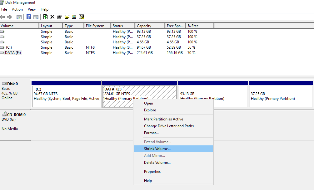 Cara partisi hardisk laptop