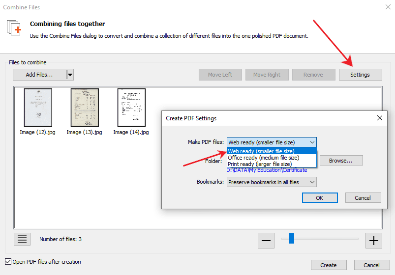 Cara mengubah jpg ke pdf dengan nitro