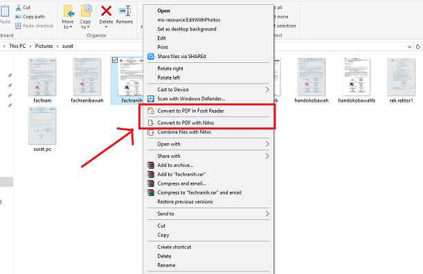 Cara mengubah hasil scan ke pdf