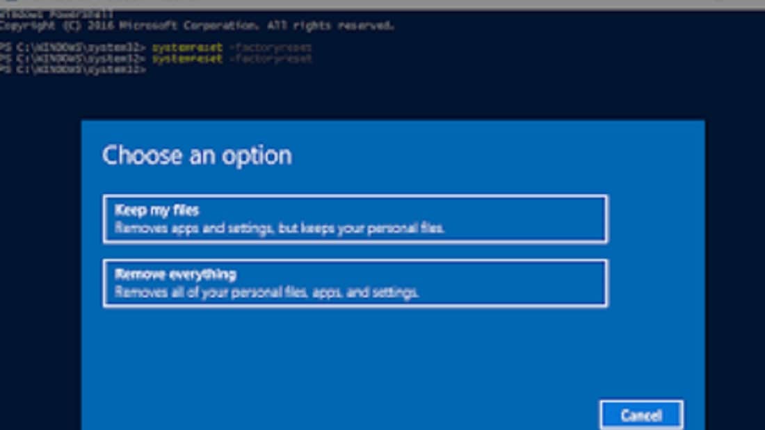 Apa Itu Reset Pc Windows 10?