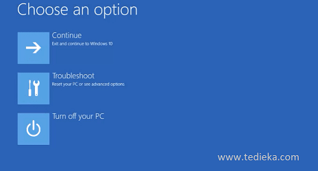 Cara Reset Laptop Windows 10 menu booting