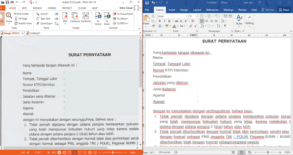 Pdf sudah bisa di edit sesuka hati