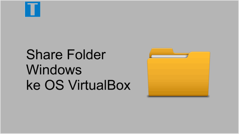 share folder windows ke os virtualbox linux