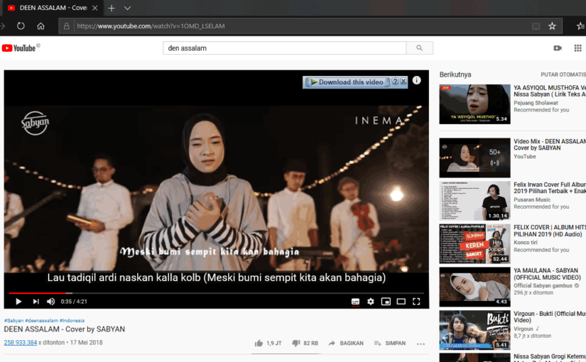 Cara Mudah Mengaktifkan IDM di Browser Microsoft Edge Windows 10