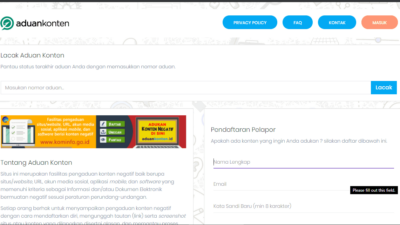 Terganggu dengan Konten Negatif? Laporkan Sekarang juga Melalui Aduan Konten KOMINFO