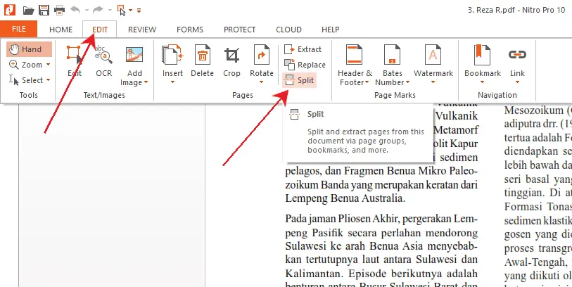 Cara memisahkan pdf menjadi beberapa file