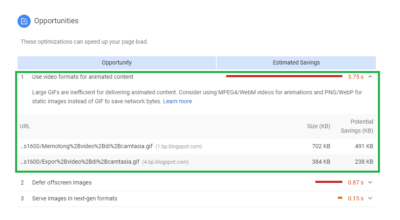 Gunakan Format Video (WebM/MPEG4) untuk Konten Animasi GIF Agar Loading Blog Ngebut