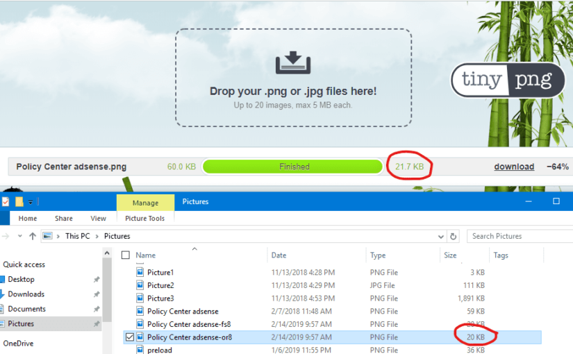 Cara Mudah Kompres Gambar Postingan Blog Hingga 70%