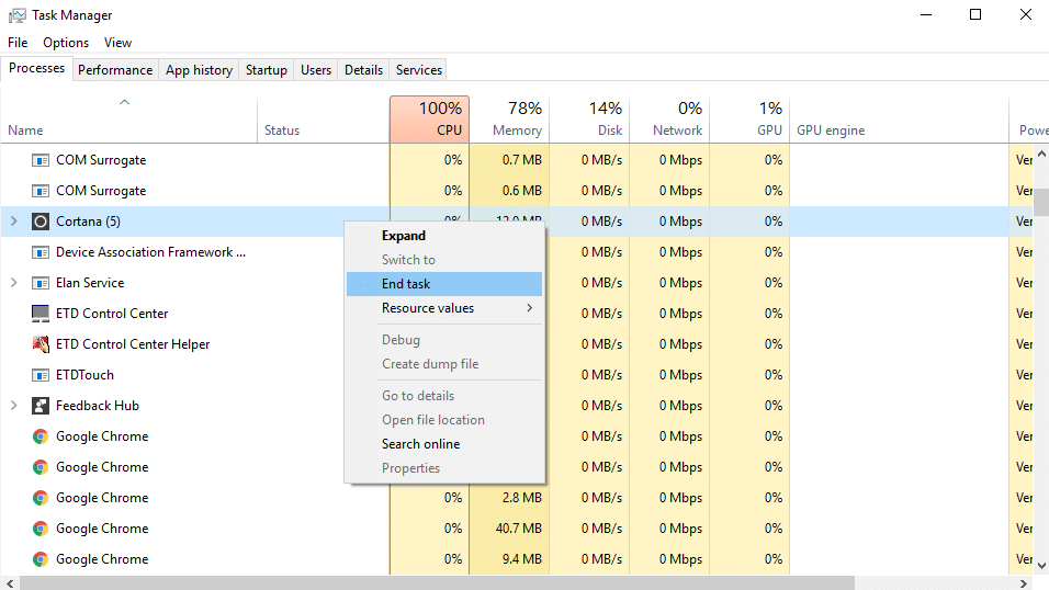 laptop not responding