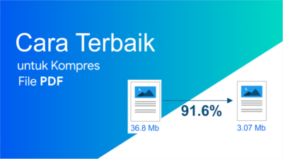 Cara Mengecilkan Ukuran File PDF Hasil Scan Hingga 91%