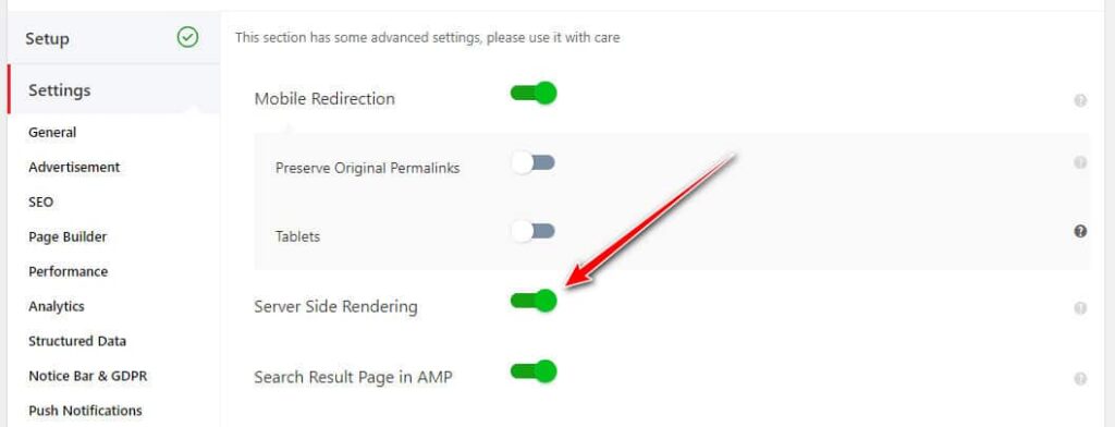 AMP Optimizer (SSR)