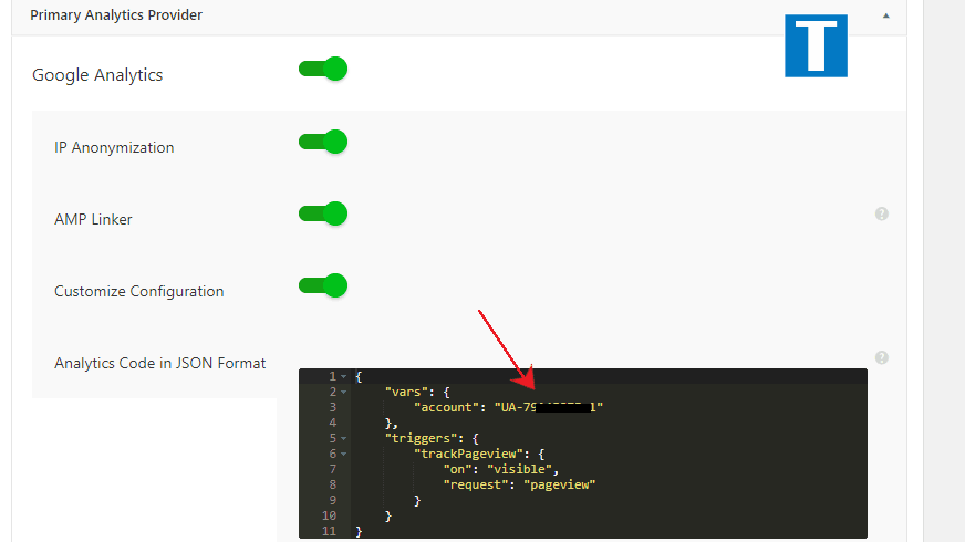 Google analytic amp