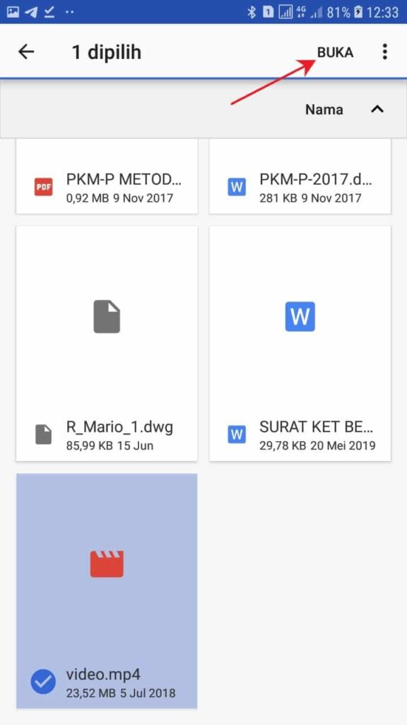 cara mengirim video lewat wa lebih dari 16mb