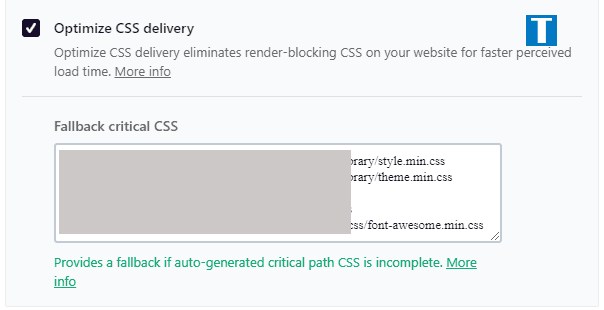 Optimize css delivery wp rocket