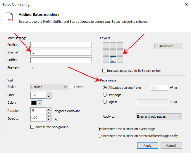 menambah nomor halaman di nitro pdf