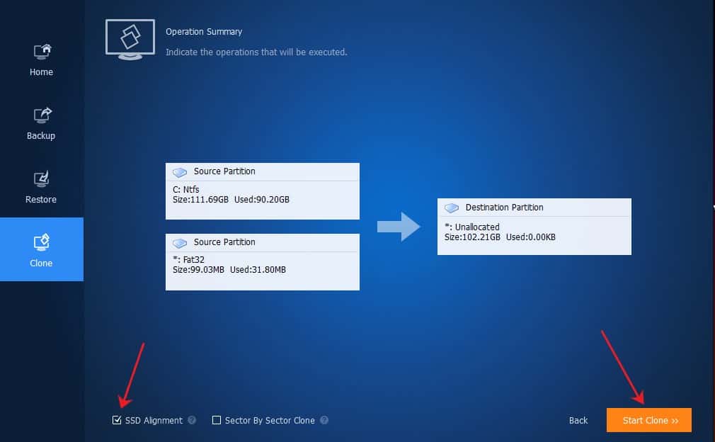 Proses migrasi windows ke ssd