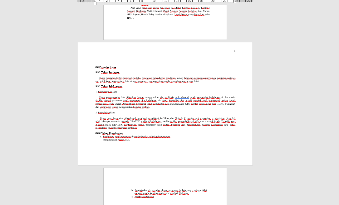 Cara Membuat Landscape Pada Halaman Tertentu Di Word