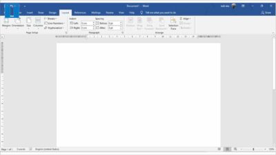 Cara Mengatur Margin 4433 di Microsoft Word