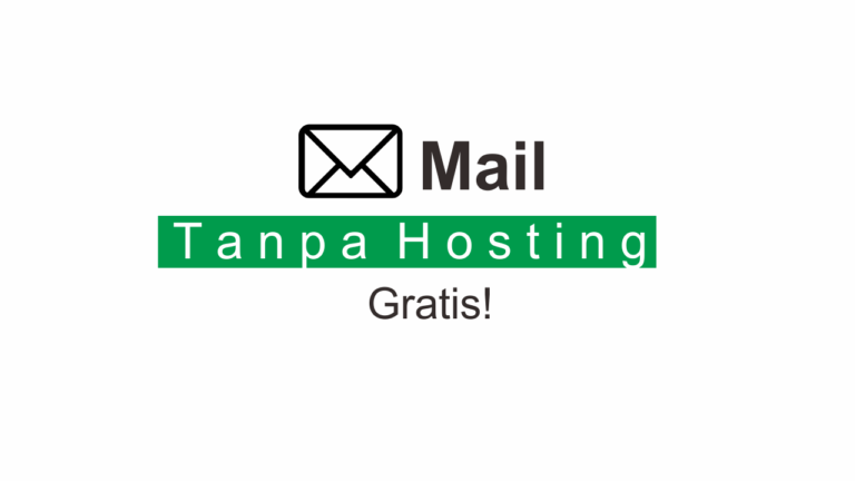 Cara membuat email domain sendiri gratis