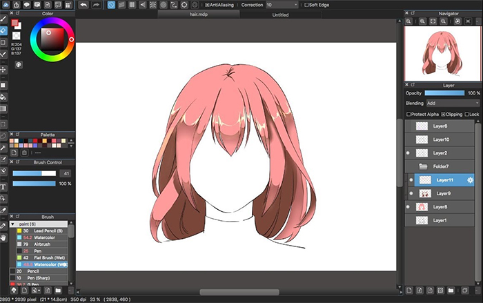 aplikasi menggambar di laptop [medibang]