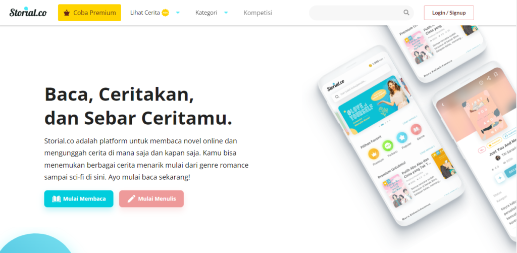 storial.co - baca novel gratis tanpa aplikasi