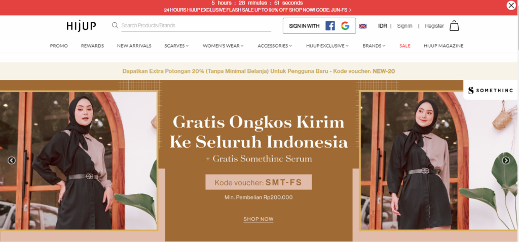 perbedaan blog dan website (contoh website)