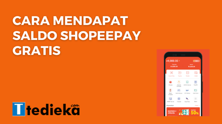 cara mendapatkan saldo shopeepay gratis