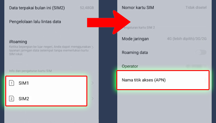 Cara Setting APN Telkomsel Android