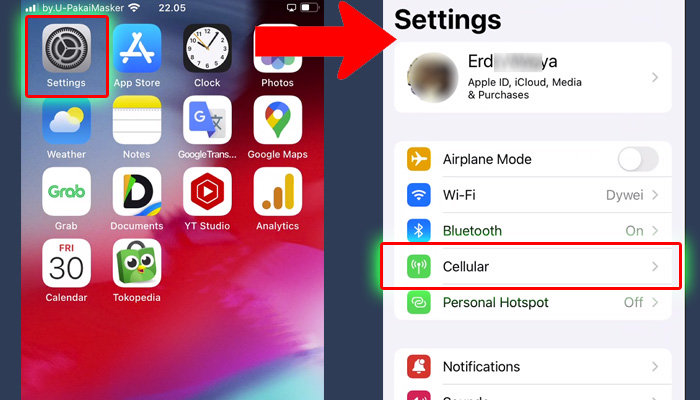 Cara Setting APN Telkomsel iPhone