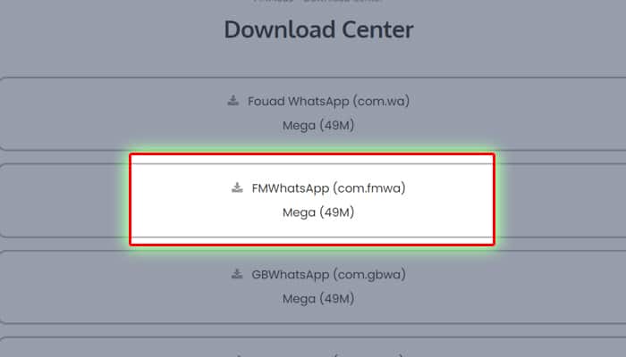 cara download fm whatsapp 02