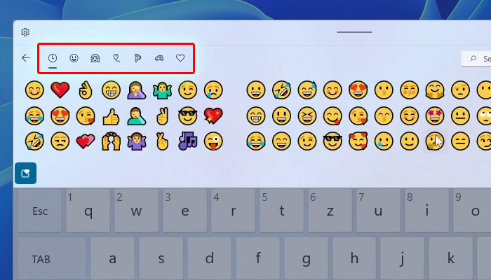 cara memunculkan emoji windows 11 05