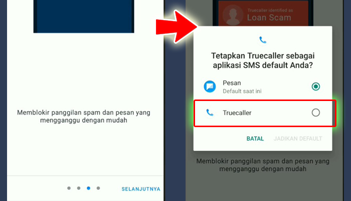 cara menggunakan truecaller