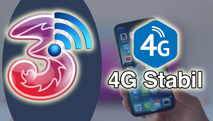 APN Three 4G Stabil