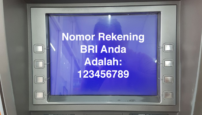 Cara Cek Nomor Rekening BRI Lewat ATM