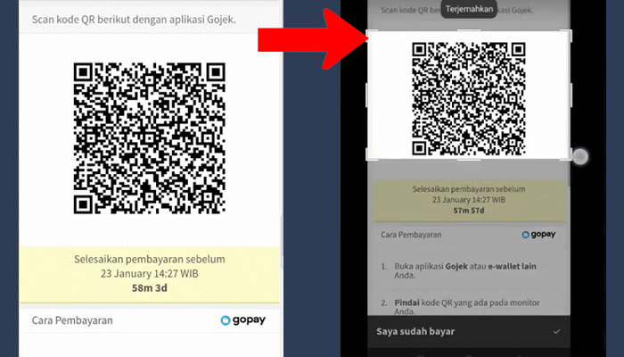 HotelMurah ScreenShot QRIS - SImpan di Galeri