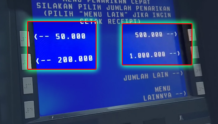 Mengambil Uang Menggunakan Kartu Debit 03