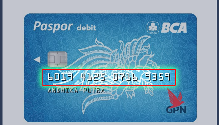 Nomor Kartu Debit BCA