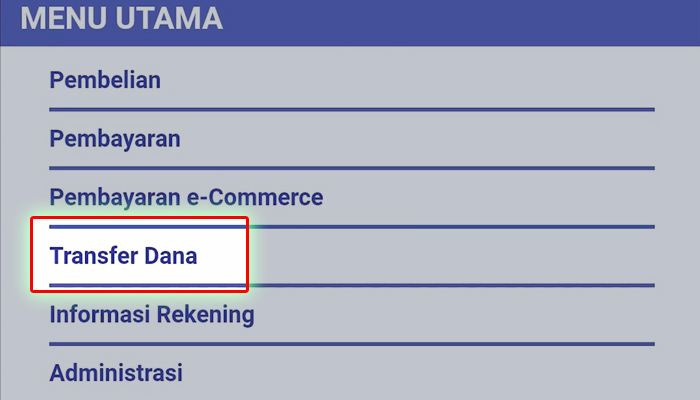 Transfer dana KlikBCA