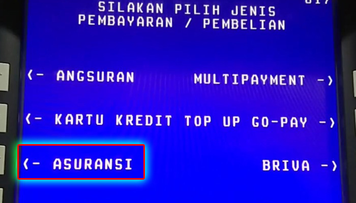 atm bri asuransi