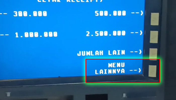 atm bri menu lainnya