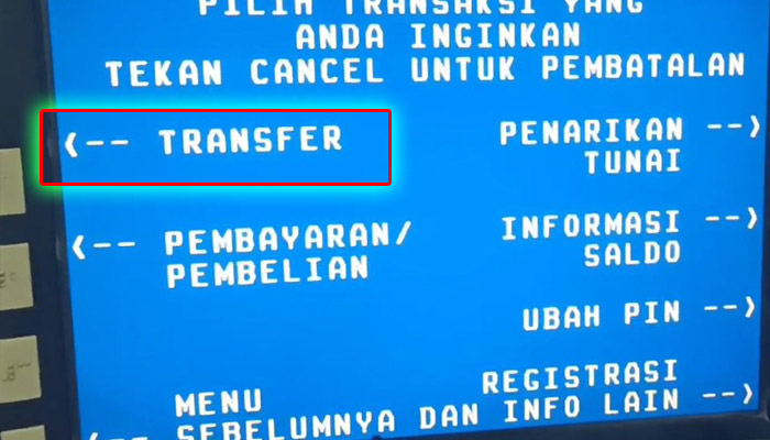 atm bri transfer