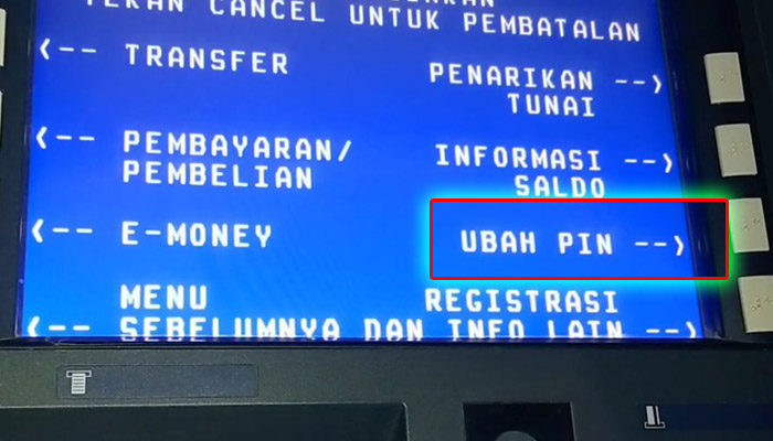 atm bri ubah pin