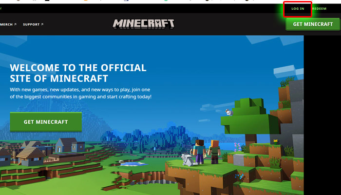 minecraft login