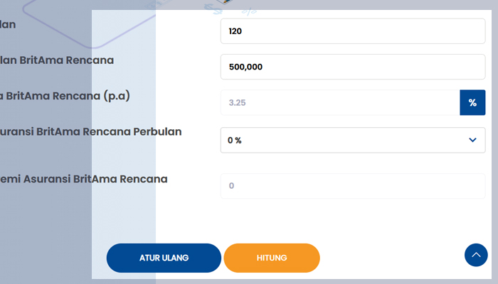 simulasi perhitungan bank berjangka bri