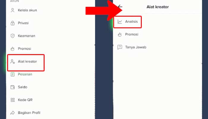 tiktok alat kreator - analisis