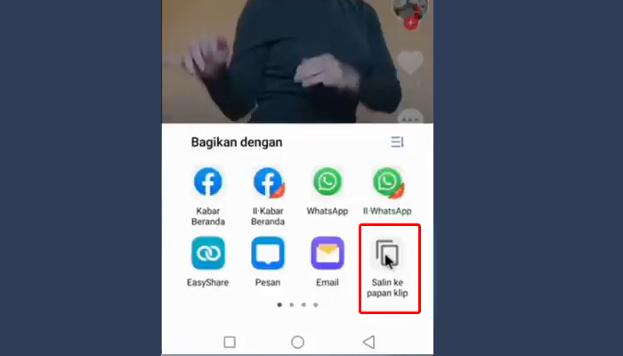 tiktok salin ke papan klik