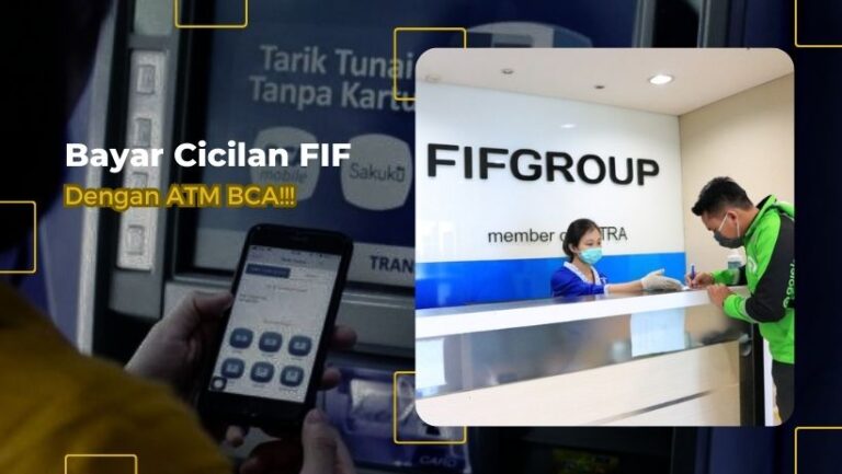 Cara Bayar FIF Lewat ATM BCA